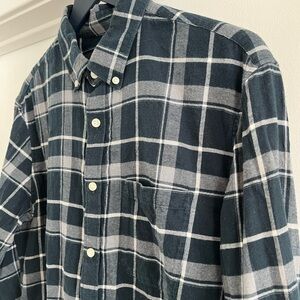 Club Monaco Cotton Flannel Shirt